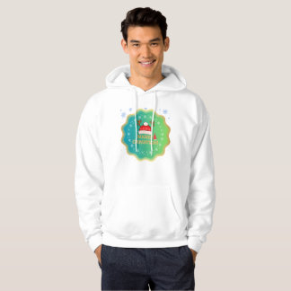 Festive Merry & Bright jul Design - Hoodie