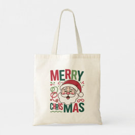 Festive Merry Christmas Tote Bags for Holiday Chee Tygkasse