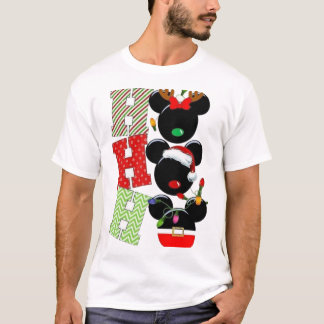 Festive Mickey-Inspired Helgdag T-Shirt Design