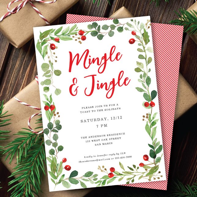 Festive Mingle & Jingle botaniska julen Party (Skapare uppladdad)