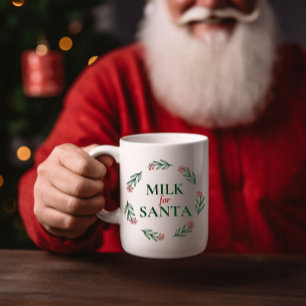 Festive Mjölk för jultomten Helgdag Mugg