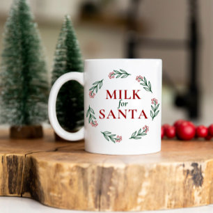 Festive Mjölk för jultomten Helgdag Mugg