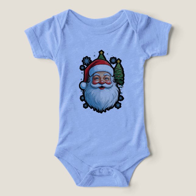 "Festive Mode: Santa, Snö & Julgran Mag T Shirt (Design Framsida)