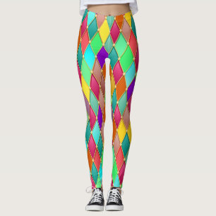 Festive Mönster 4 Pop Mode Leggings