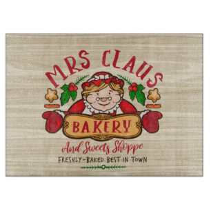 Festive Mrs Claus bakery jul
