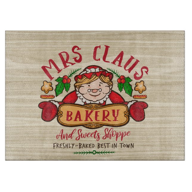 Festive Mrs Claus bakery jul (Framsidan)