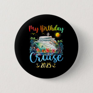 Festive My Birthday Cruise Frakt Party 2025 Manar, Knapp
