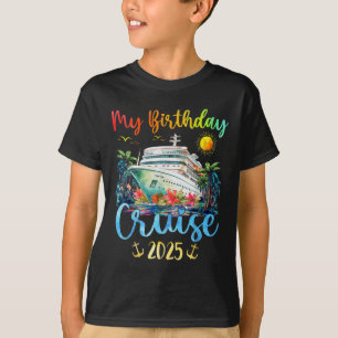 Festive My Birthday Cruise Frakt Party 2025 Manar, T Shirt