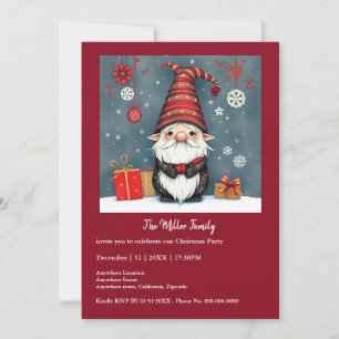Festive mysigt christmas gnome in Disguise