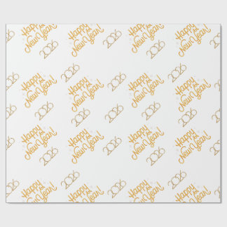 Festive New Year Gift Wrap for Celebrations & Part Presentpapper