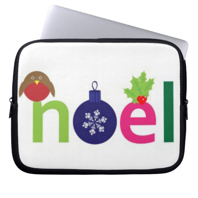 Festive Noel ipad sleeve (Framsidan)