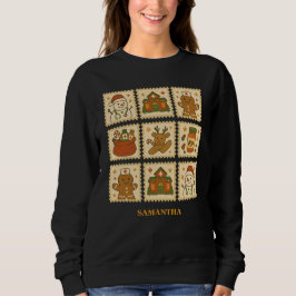 Festive Nurse jul Collage | Mysigt Helgdag T Shirt