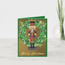 Festive Nutcracker Helgdag Card Helgkort
