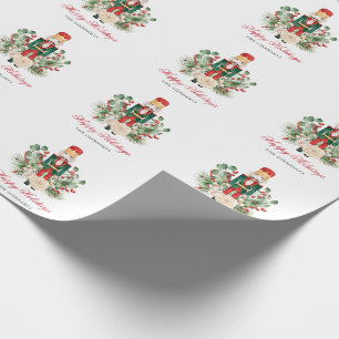 Festive Nutcracker Lycklig-Helgdagar Presentpapper