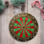 Festive Önskemål Dartboard Darttavla<br><div class="desc">Lägg till en festlig tvist till dina helgdag med Festive Önskemål Dartboard! Med pulserande röda segment och grönt-segment, förankrade med snöflingor och sansade snögubbar, är det här ritbordsinbjudan som du ska peka ut önskemål och låta magin upplösas med varje kast. Vare sig du vill ha roligt eller försöker slå kulspetsen,...</div>