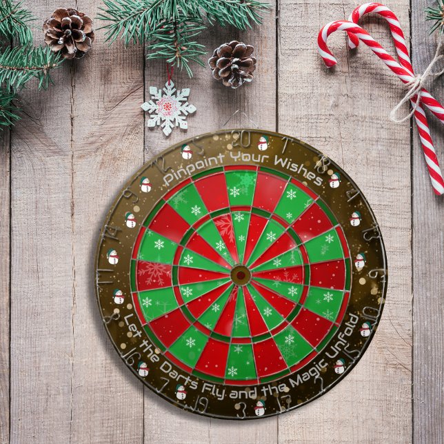 Festive Önskemål Dartboard Darttavla (Skapare uppladdad)