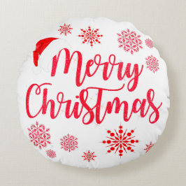 Festive Önskemål Rund Kudde