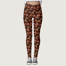Festive Opulence - jul Baubles Leggings BGR