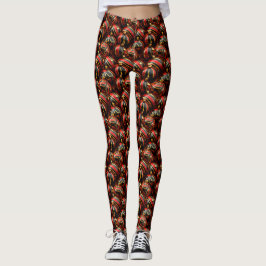Festive Opulence - jul Baubles Leggings BGR