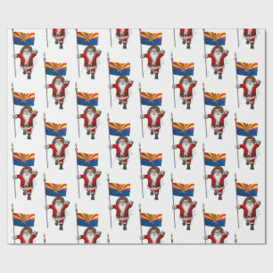 Festive Pappa jul besöker Arizona Presentpapper