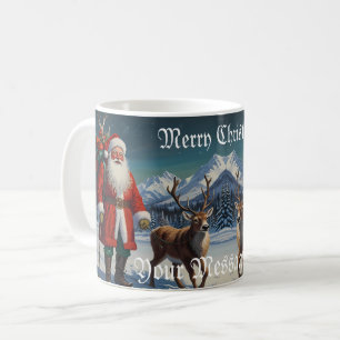Festive Pappa jul Santa Kaffemugg