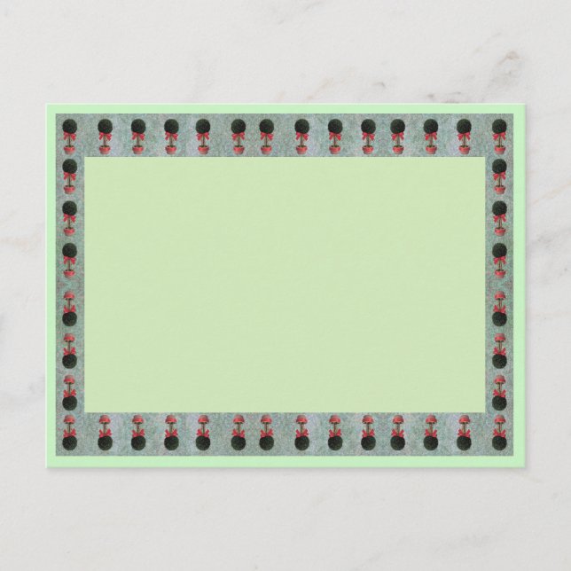 Festive Party/Event, bjudande vykort för inbjudan. (Framsida)