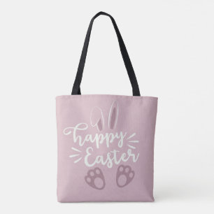 Festive Påskhare Tote Bag - Skutt in i Påsk Tygkasse