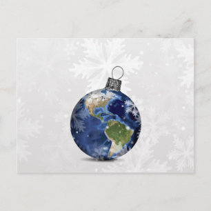 Festive Peace on Earth-Helgdagskort Helg Vykort