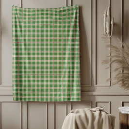 Festive Play Blanket för Winter Firande Fleecefilt