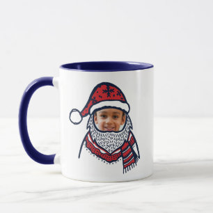 Festive Play Jultomten Character Photo Helgdag Mugg