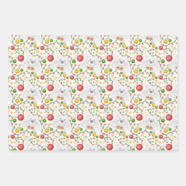 Festive Polar Bears jul Helgdag