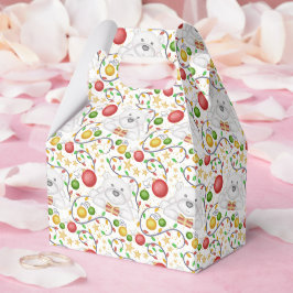 Festive Polar Bears jul Helgdag Presentaskar