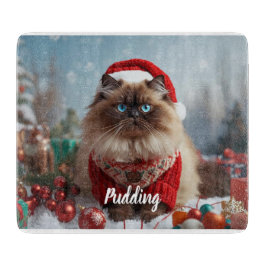 Festive Ragdoll Cat Christmas Personalized