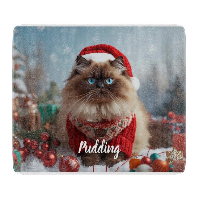 Festive Ragdoll Cat Christmas Personalized  (Framsidan)