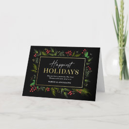 Festive Ram Business Helgdag Card Helgkort