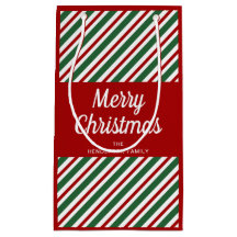 Festive Red and Grönt Mönster God jul