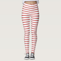 Festive Red and White Stripe