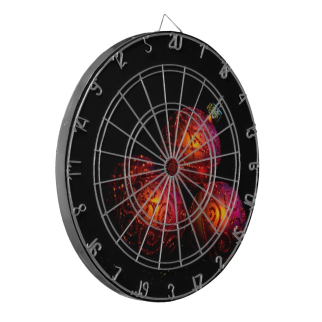 Festive Red Baubles Piltavla (Vänstra Framsidan)