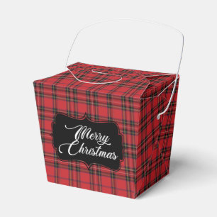 Festive Red & Black Play-julets favoritbox Presentaskar