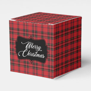 Festive Red & Black Play-julets favoritbox Presentaskar