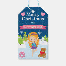 Festive Red Haired Winter Fairy Christmas