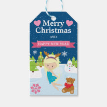 Festive Red Haired Winter Fairy Christmas