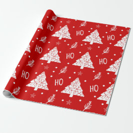 Festive Red jul Presentpapper