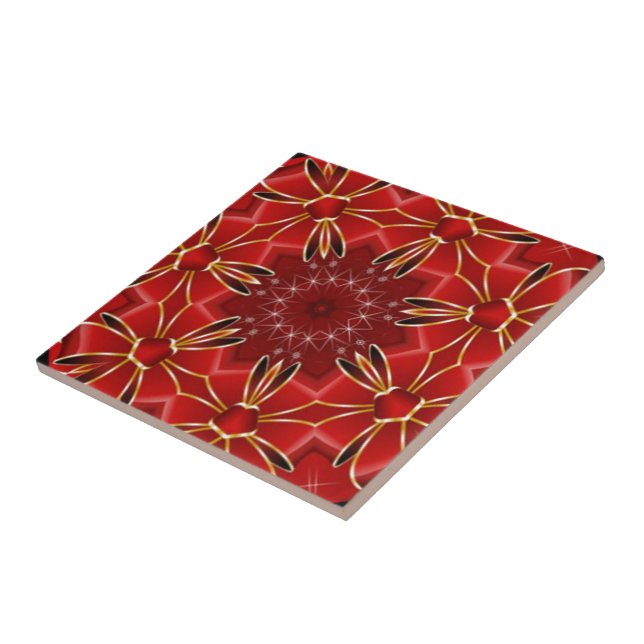 Festive Red Kakelplatta (Sidan)