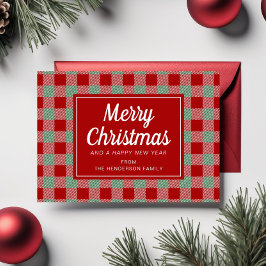 Festive Red Play-jul Julkort