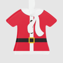 Festive Red Santa Kostym Personlig jul