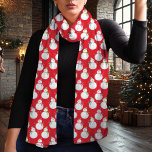 Festive Red Snögubbe Mönster Winter Helgdag Sjal<br><div class="desc">Bygg upp helgdag-andan med denna beundransvärda röda vintersjal som har ett vackert snögubbe mönster. Perfekt för att få en lekfull men festlig beröring på säsong-garderoben. Den här designen visar vackra snögubbar mot en livfull röd bakgrund. Vare sig du klär dig för en helgdag-samling eller presenterar den för en älskad, kommer...</div>