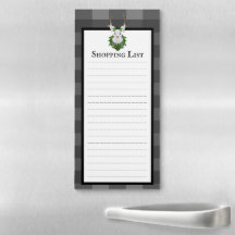 Festive Reindeer Buffalo PChopping List