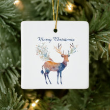 Festive Reindeer Quote God jul