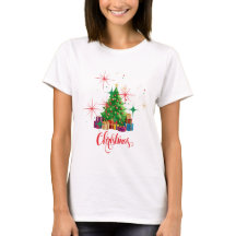 Festive Retro Julgran & Presenter Helgdag